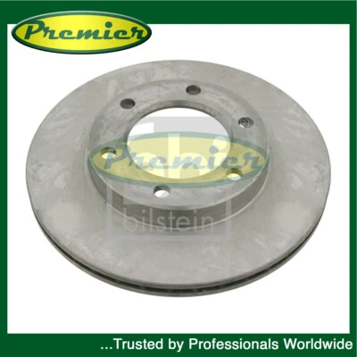 Premier Front Brake Disc Compatível com Toyota Hilux Land Cruiser 1988-1999 1980-2007 - Imagem 1 de 2