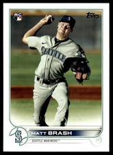 2022 Topps Matt Brash RC Seattle Mariners #561