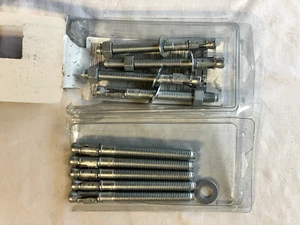 (9) Hilti 2312917 KB1 1/2” x 5-1/2” Expansion Anchor, Parts, Missing Nuts - Picture 1 of 4