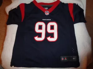 NFL Team Trikot Houston Texans Watt #99 Jungen 24M schwarz rot weiß Nike Shirt - Bild 1 von 12