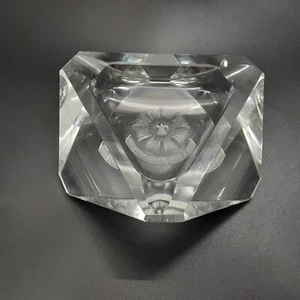 Cenicero de Oficial de Cristal TOUJOURS PRET Fleur De Lis Ejército de Estados Unidos 2da Caballería - Imagen 1 de 7