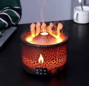 Volcanic Flame Humidifiers Air Aroma Diffuser Essential Oil Humidifier 360ml - Picture 1 of 17