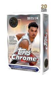 NEW 2023-24 Topps Chrome Basketball Hanger Box Pack Factory Sealed - Picture 1 of 1