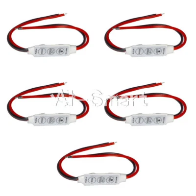 12V Low-profile Inline Controller Dimmer Switch for Single Color LED Strip Light - Image 1 of 4