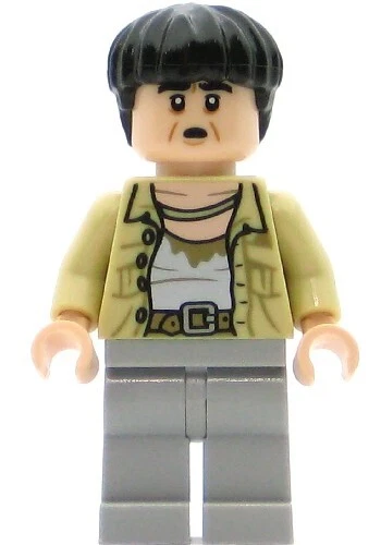 LEGO Indiana Jones Minifigura Satipo - Camisa y Cinturón (Genuino) Foto 1 de 1
