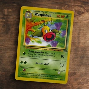 Weepinbell 48/64 Uncommon Lightly Played Pokemon Jungle - Picture 1 of 3