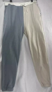 Girls Abercrombie & Fitch Light Blue & Beige Joggers Sweatpants, Size 11/12 - Picture 1 of 8