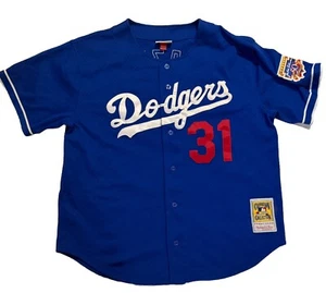 MIKE PIAZZA #31 LA DODGERS Mitchell & Ness Batting Practice Jersey XL/48 - Picture 1 of 8