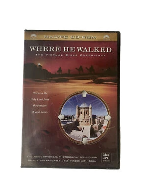 Where He Walked: The Virtual Bible Experience - DVD - - Image 1 of 2