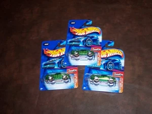 HOT WHEELS - 2004 FIRST EDITIONS- LOT OF 3 - TOONED- CHEVY S-10- CARD 089 - NEW - Picture 1 of 5