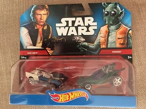 Hot Wheels Star Wars Han Solo Vs Greedo - Picture 1 of 2