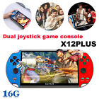 X12 Plus 100+ Games Portable Handheld Video Game Console Player Built-in 7" In