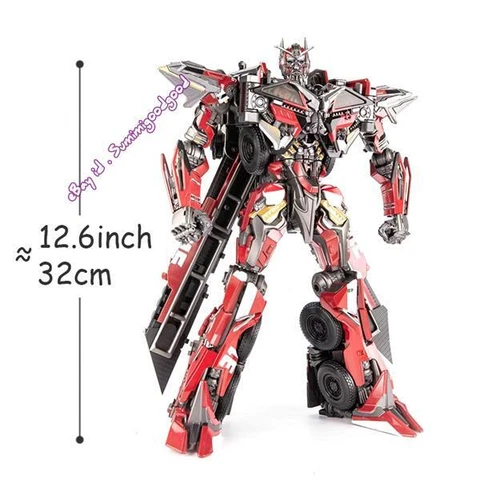 OV-01 Sentinel Prime Fire engine SS Alloy Enlarge 32cm 13in Action Figure NoBox Cover