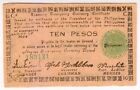 1944 Philippines 10 Pesos 180131 Paper Money Banknotes Currency
