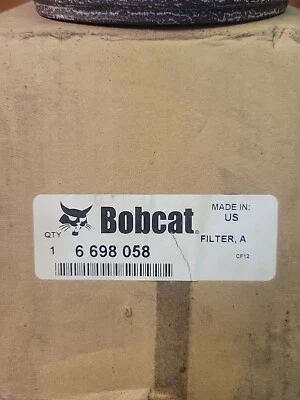 GENUINE OEM BOBCAT 6698058 INNER AIR FILTER FOR SKID STEER LOADERS - Image 1 of 2