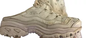 Sneaker SKETCHERS donna 9 bianche vestibilità rilassate memory foam scarpe slip on - Foto 1 di 9