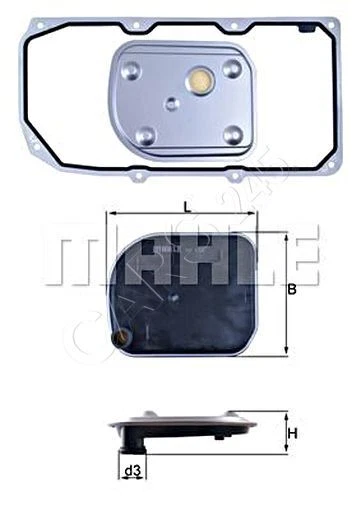 MAHLE Automatic Trans Hydraulic Filter For MERCEDES W169 W245 04-12 1693771395 - Image 1 of 1