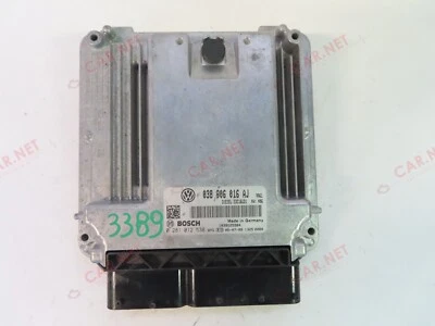 038906016AJ CENTRALINA MOTORE VW TRANSPORTER T5 1.9 TDI 77KW 0281012538 EDC16U31 - Immagine 1 di 4