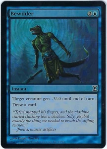 FOIL Bewilder Time Spiral Common – MTG Magic the Gathering Card - Picture 1 of 2