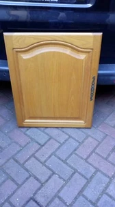 1 solid light oak kitchen cabinet door 715mm h x 597mm w in vgc - Picture 1 of 3