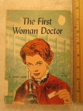Paperback THE FIRST WOMAN DOCTOR Rachel Baker 1963 4th Print [Z29e]