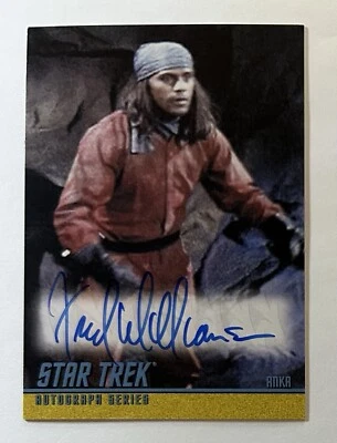 Star Trek TOS 2008 40 aniversario serie 2 autógrafo A167 Fred Williamson automático Foto 1 de 2