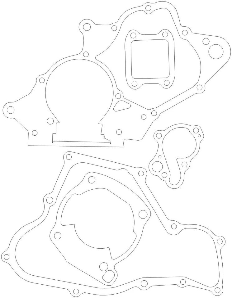 Honda CR80R Gasket SET A - Изображение 1 из 1