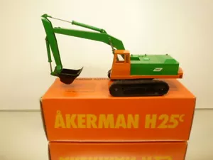 NZG MODELLE 148 AKERMAN H25C EXCAVATOR - HWZ 1:50 extremely rare - VERY GOOD IB - Imagen 1 de 9