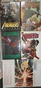 Marvel Graphic Novel Lot Of 5 Hardcovers Avengers And Thunderbolts  - Picture 1 of 13