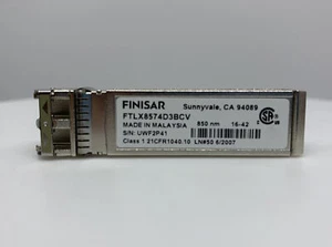 Módulo transceptor Finisar 10Gbe FTLX8574D3BCV SFP+ - Imagen 1 de 4