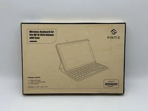 Amazon - keyboard Case for Amazon Fire HD 10 (2023 Release) - Black - NEW - Picture 1 of 5