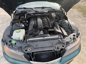 97-98 BMW Z3 2.8L L6 M52B28 ALUMINUM BLOCK COMPLETE ENGINE MOTOR 136K MILES - Bild 1 von 2