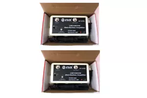 2 Pack 36 DB Cable Antenna Color TV Booster Signal Amplifier VHF UHF FM HDTV - Picture 1 of 3