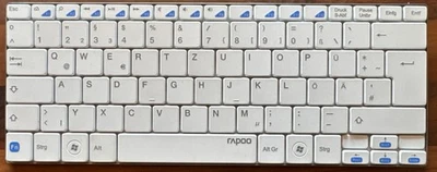 bluetooth tastatur qwertz deutsch für tablet - Bild 1 von 2