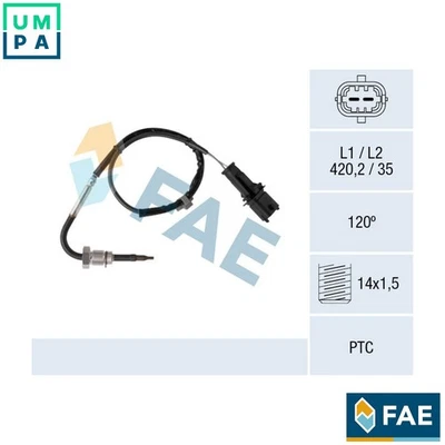 SENSOR EXHAUST GAS TEMPERATURE 68082 FOR CHEVROLET OPEL INSIGNIA/Country 2.0L - Image 1 of 4