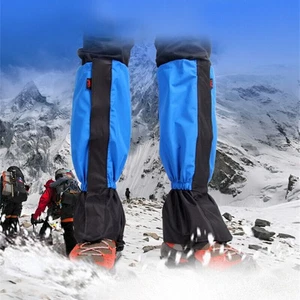 45cm Wasserdicht Wandern Outdoor Regen Schnee Klettern Gamaschen Hosenschutz - Bild 1 von 6