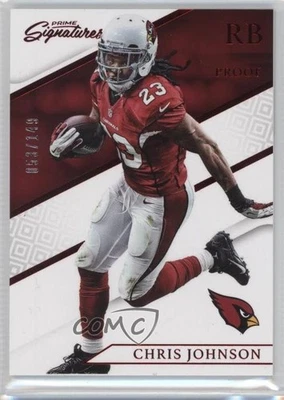 2016 Panini Prime Signatures Prime Proof Red /149 Chris Johnson #4 - Image 1 of 2