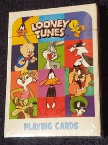 Sellado LOONEY TUNES - Baraja Oficial de 52 Cartas / Blackjack de Poker - Imagen 1 de 2