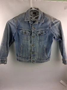 Vintage 70er 80er Lee Riders Denim Jeans Trucker Jacke PATD 153438 USA Made 38R - Bild 1 von 20