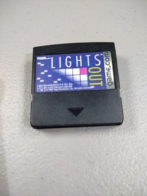 Tiger Electronics Lights Out for Game.com Cartage Only. Untested