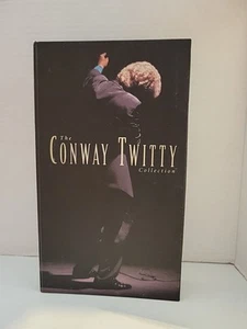 The Conway Twitty Collection Box Set Of 4 Cassettes Plus Picture Book - Picture 1 of 14