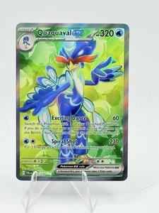 Pokémon TCG Sv02: Paldea Evolved Quaquaval EX Full Art Ultra Rare Karte 235/193 - Bild 1 von 2