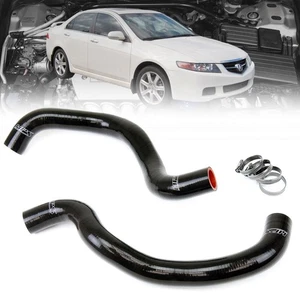HPS Black 3-Ply Silicone Radiator Hose Kit for Acura 04-08 TSX 2.4L Coolant - Picture 1 of 1