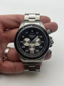 Vestal ZR3 Chronograph 52mm Edelstahl Uhr - Silber Metallarmband ZR3027 - Bild 1 von 12