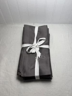 Williams Sonoma Hotel Dinner Napkins ~ Charcoal ~ Set of 9 ~ Monogram C - Image 1 of 4