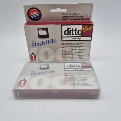 Single Ditto Max Professional Cartridge 10GB Compressed Capacity - Image 1 of 4