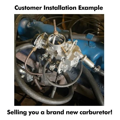 Carburador Autolite 1100 1963-1968 Ford Mustang Falcon Comet 170 y 200 Cid 6 cil Foto 1 de 4