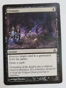 MTG Magic The Gathering Card Cremate Instant Black Guildpact 2006 - Picture 1 of 2