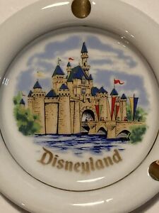 Disneyland Vintage Ashtray, Walt Disney Productions, Made In Japan