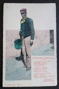 1910ca Napoli - costumi napoletani - 'o pulimmo cabballista... (ed. F. Russo) - Picture 1 of 2